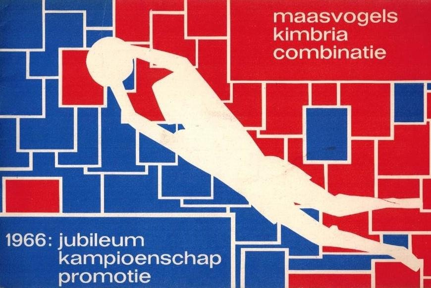 Jan Braun en Ferd. Rondach - Maasvogels-Kimbria Combinatie 1966 -Jubileum - Kampioenschap - Promotie