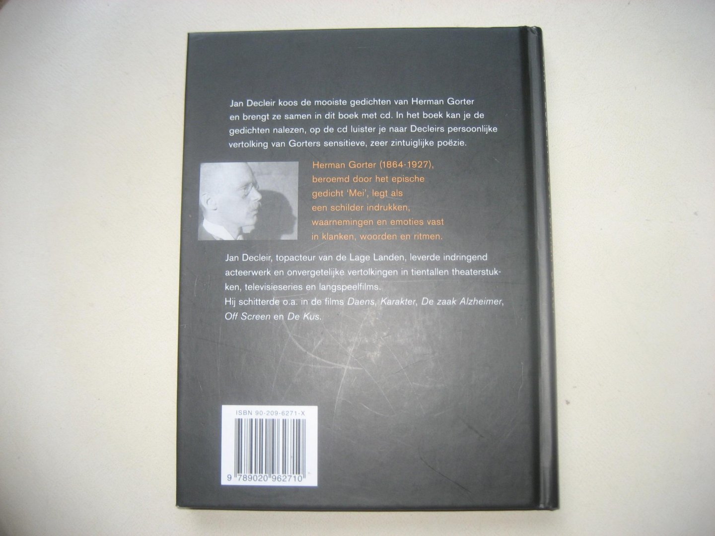 Herman Gorter - Jan Decleir leest Herman Gorter / Ik wilde ik kon U iets geven / Gedichtenbundel plus CD