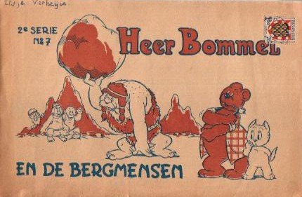 Toonder, Marten - Heer Bommel en de Bergmensen (2e serie no. 7). BV16a.
