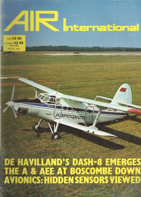 Green, William (editor) - Air International Vol. 25 (complete 6 numbers)