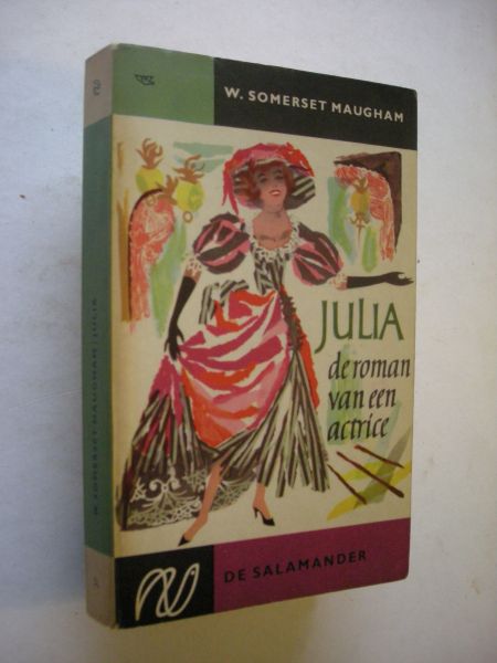 Maugham, W.Somerset / Thijn, S.van, vert. / omslag Kurpershoek, T. en I. - Julia, de roman van een actrice