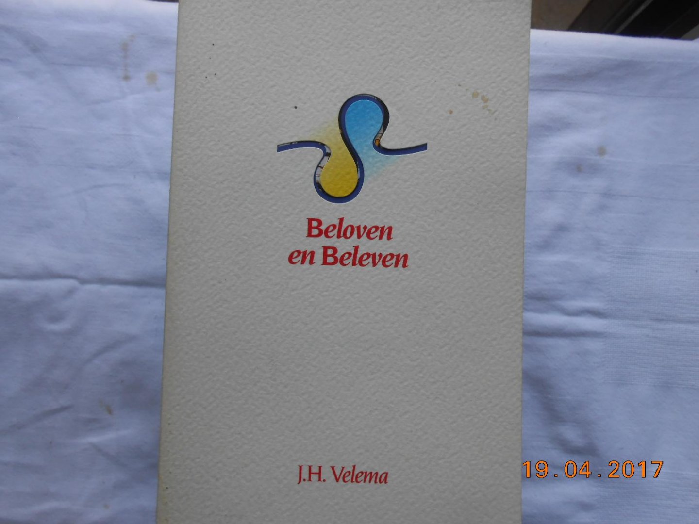 Velema, J.H. - Beloven en beleven / druk 1