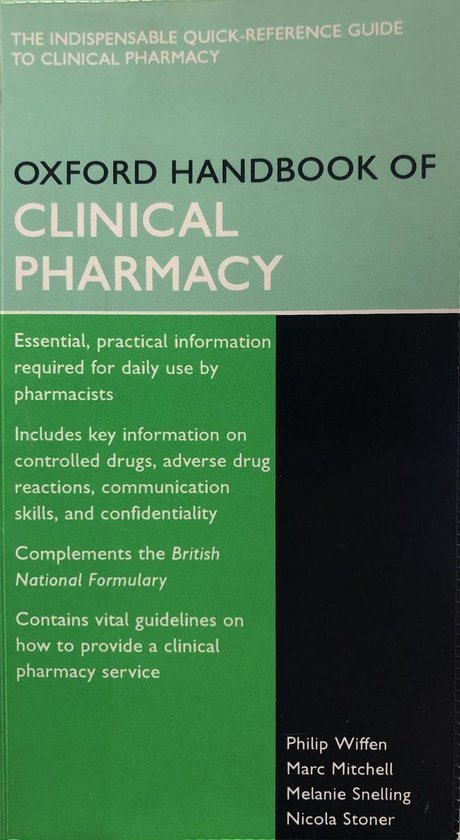 Wiffen, Philip - Oxford Handbook Of Clinical Pharmacy