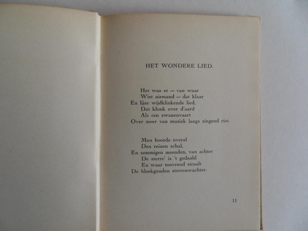 Kemp, Pierre. - Het Wondere Lied. [ Uit de bibliotheek van Fernand Lodewick - biograaf van Pierre Kemp ].