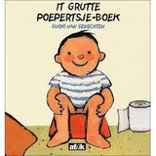 Genechten, Guido van - It grutte poepertsje-boek (fries)