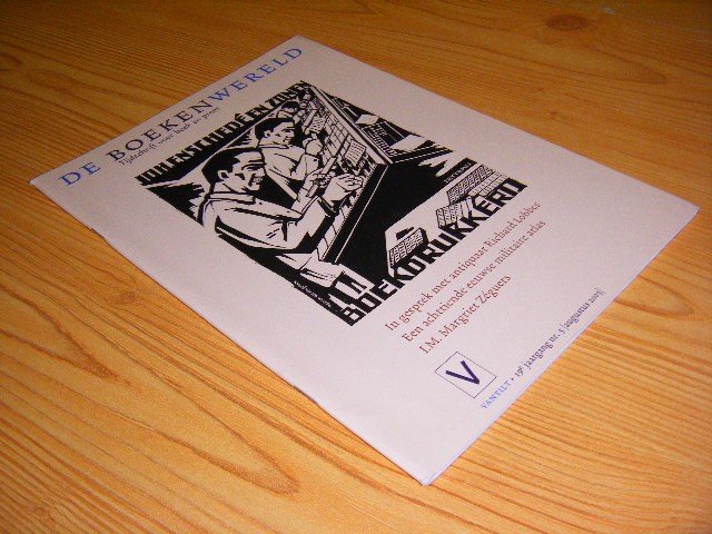 H. Hafkamp en anderen (red.) - De Boekenwereld, Tijdschrift voor Boek en Prent [19e jaargang, nummer 5, augustus 2003]