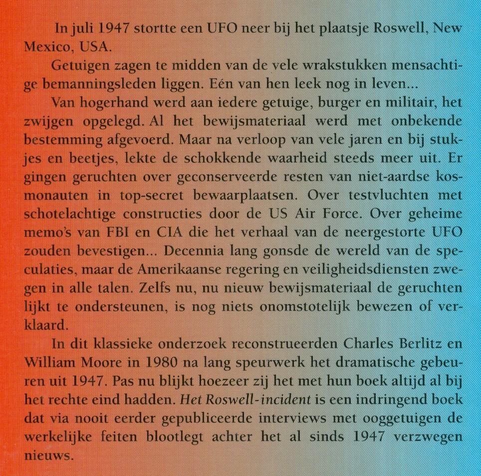 Berlitz, Charles - Het Roswell-incident - het geheim van de verongelukte UFO
