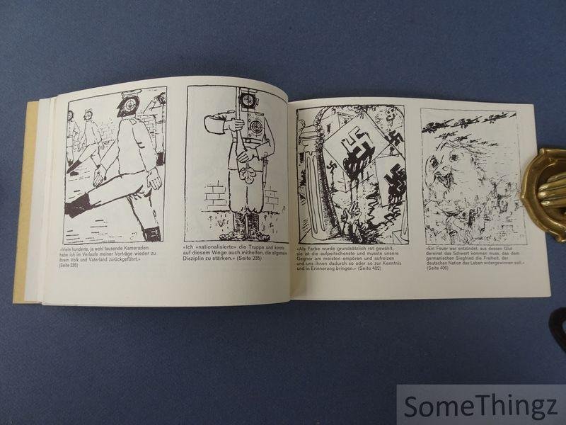 Adolf Hitler / Moreau, Clément (ills.) and Max Frisch (preface) - Mein Kampf: Ein Versuch, mit dem authentischen Text, die Entwicklung von Hitler zu zeigen.