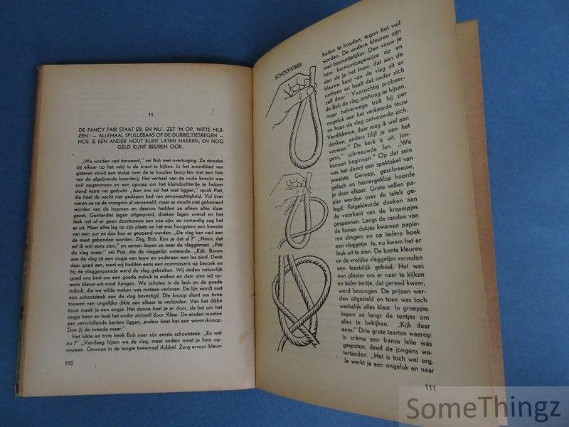 Kater, L.M. / Molenaar, A. (ill). - Onder de verkennershoed.