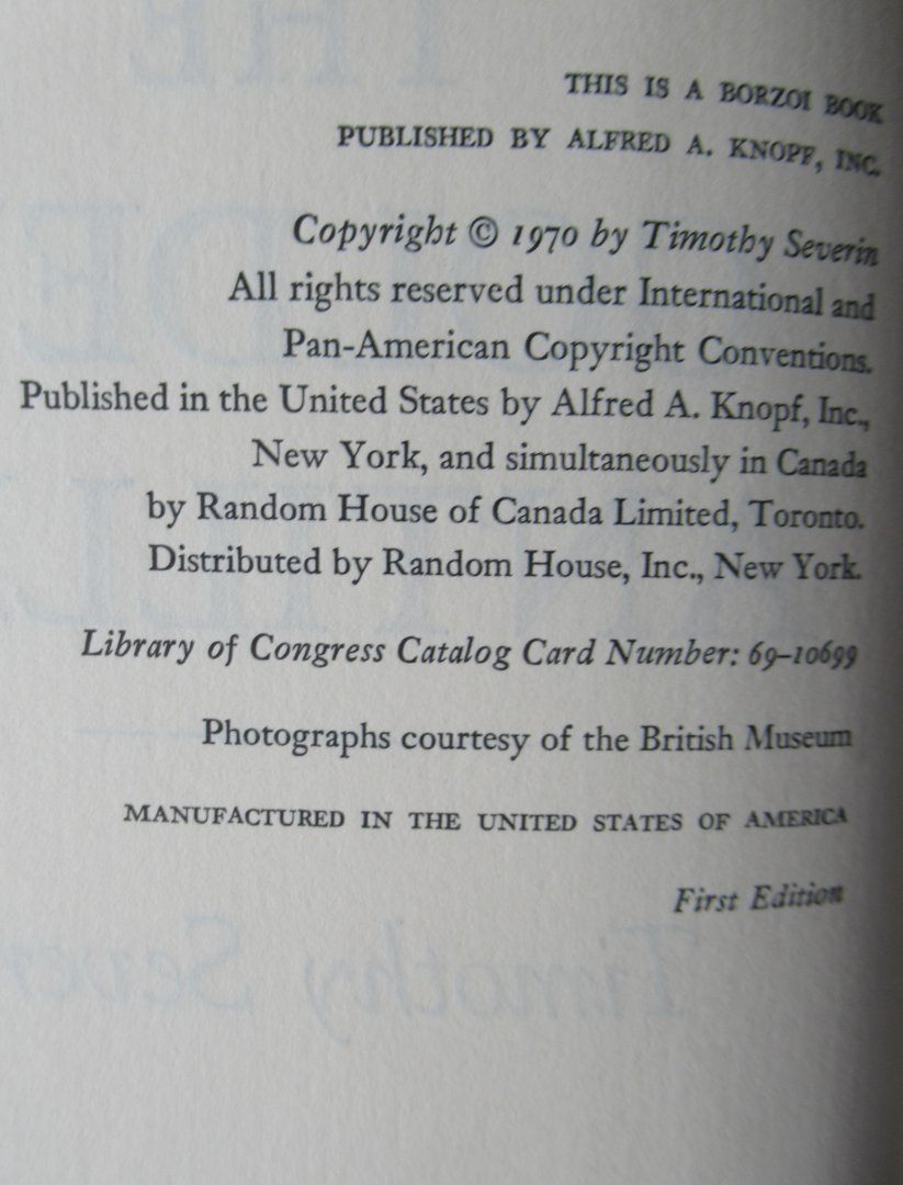 Severin, Timothy - The golden Antilles