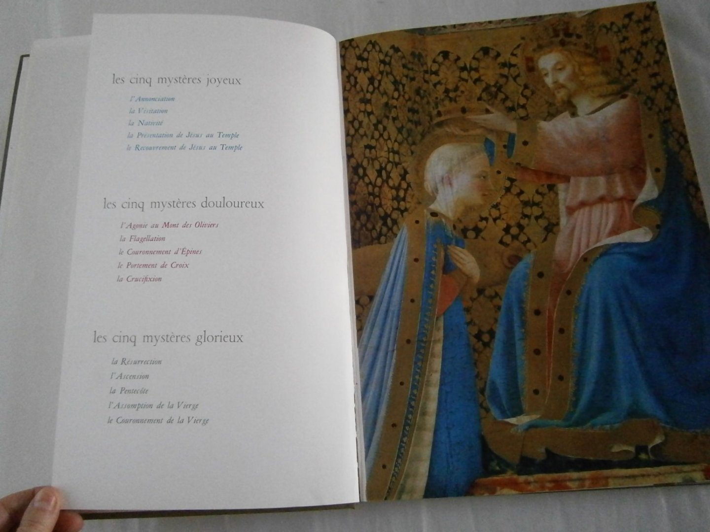 Rey, Jean Dominique en Jean Marie Lacroix - Les quinze mystères du Rosaire