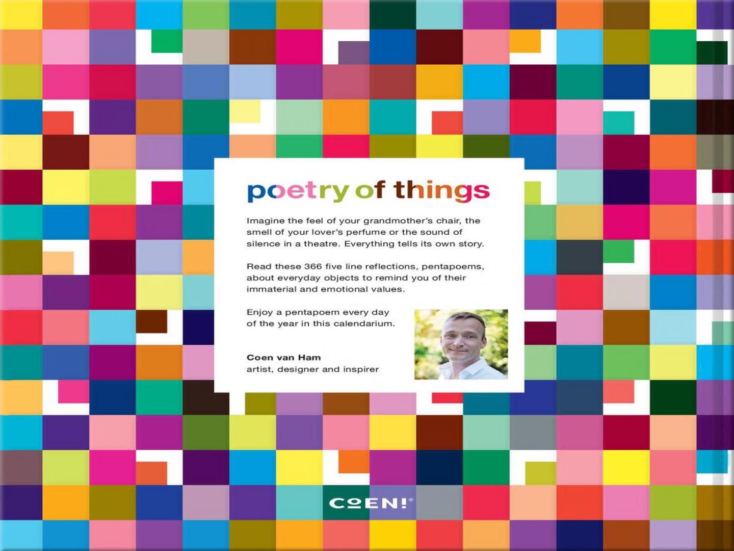 Ham, Coen van - Poetry of things - A poem for every day of the year