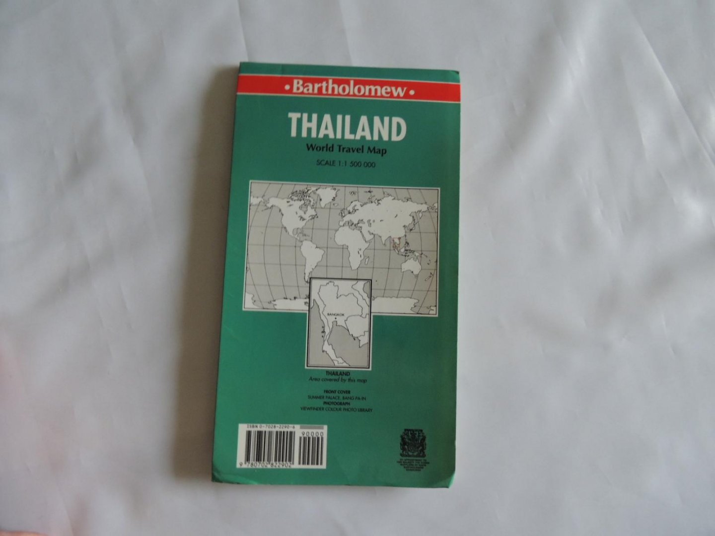  - thailand  world travel Map