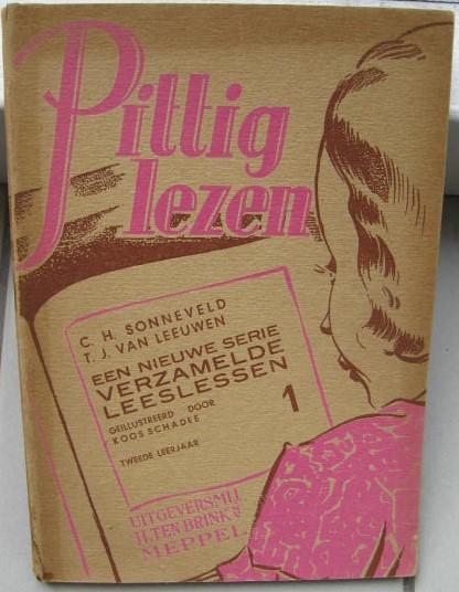 Sonneveld, C.H. en Leeuwen, T.J. van - Pittig Lezen -een nieuwe serie verzamelde leeslessen 1 tweede leerjaar