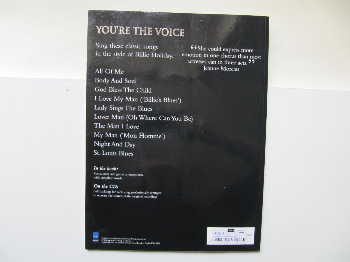 Billie Holyday - You're the Voice