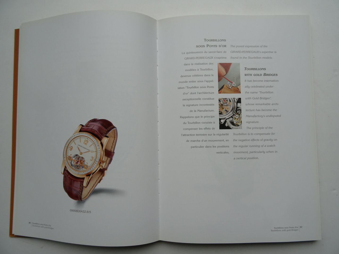 Redactie. - GP Girard-Perregaux. 2003. Catalogus. 2- talig: Frans en Engels.