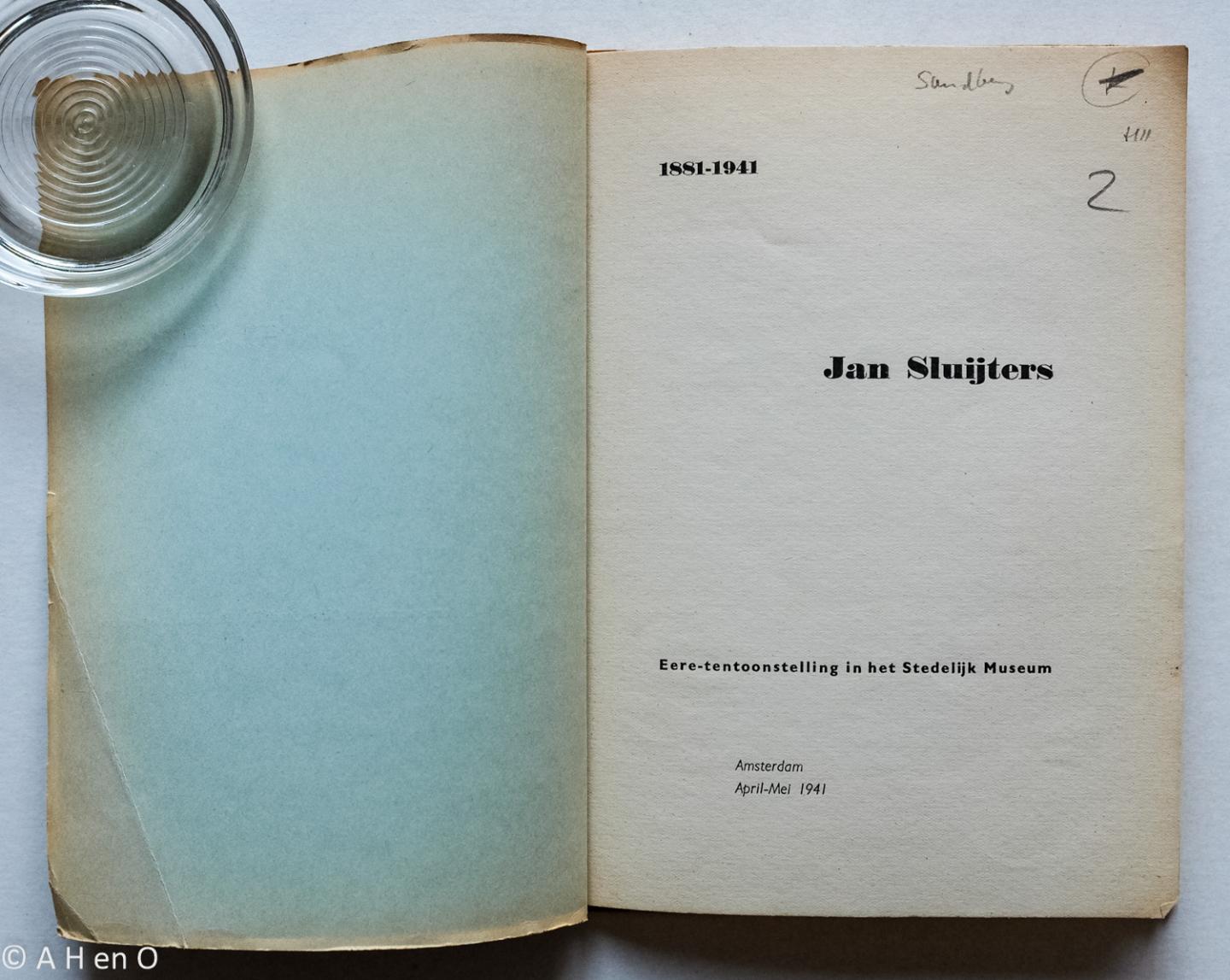  - Jan Sluijters 1881-1941 : eere-tentoonstelling Stedelijk Museum Amsterdam