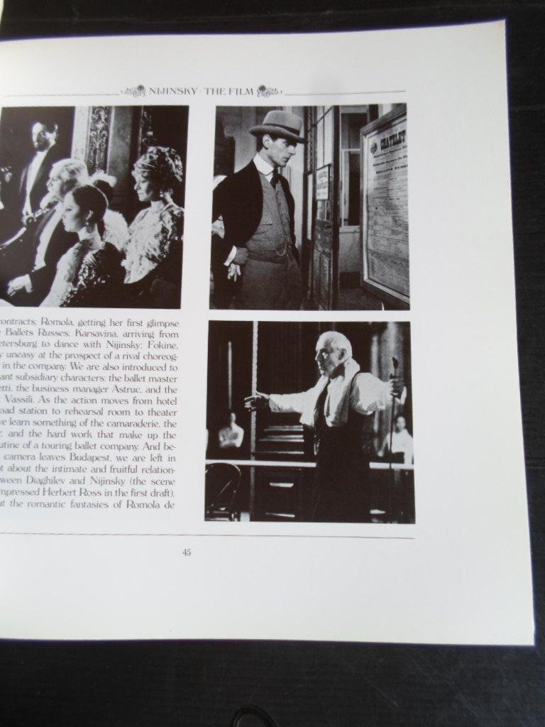 Gelatt, Roland - Nijinsky, The film