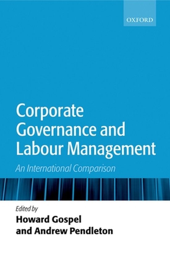  - Corporate Governance and Labour Management