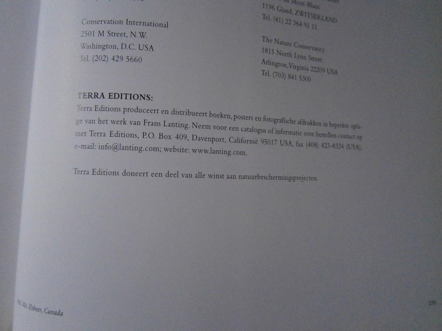 Lanting, Frans, Christine Eckstrom - Oog in oog