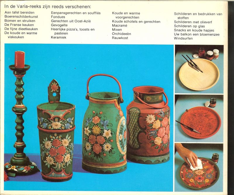 Breinersdorfer, Elfriede .. Nederlandse vertaling door J. C. Terweijden - Boeren-schilderkunst is niet zo moeilij