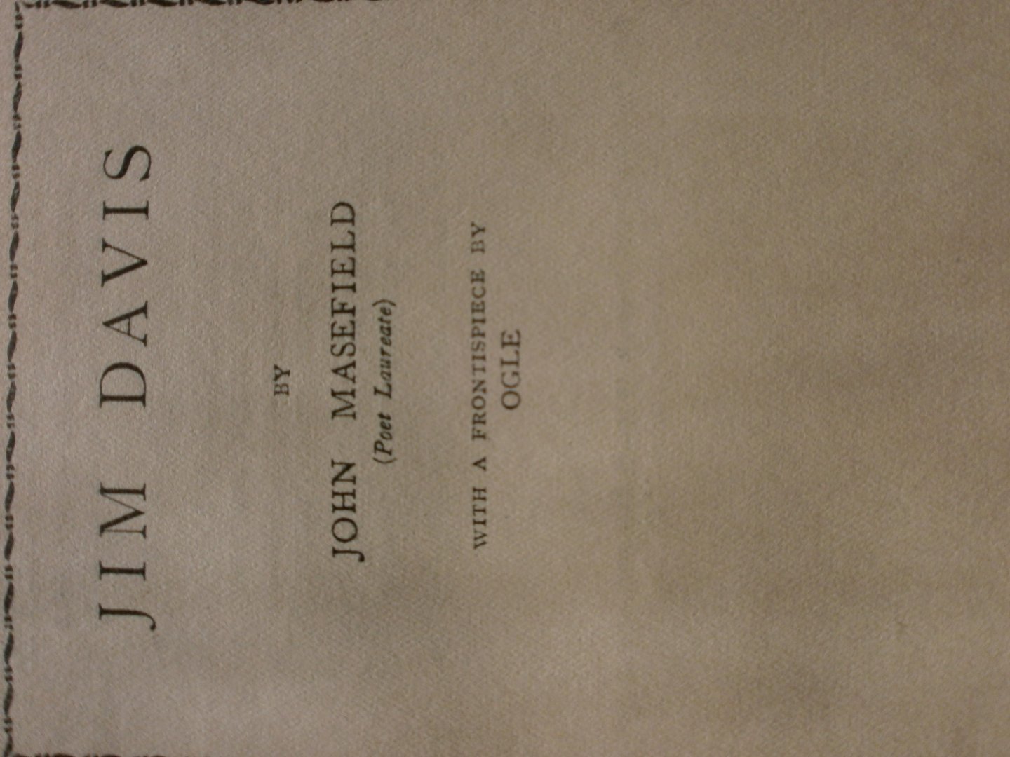 Masefield, John - Jim Davis