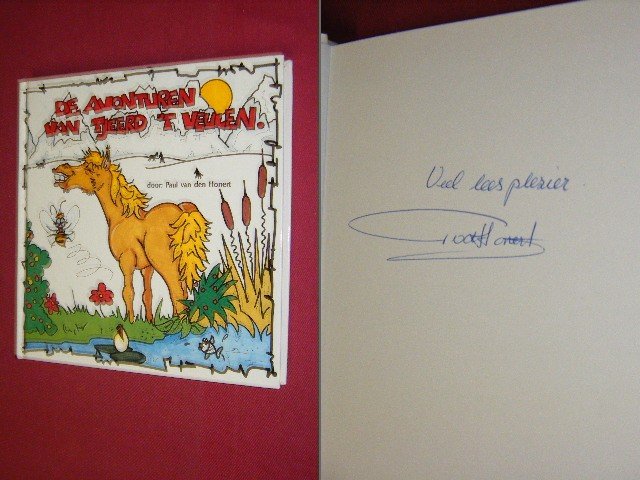 Paul van den Honert - De avonturen van Tjeerd het Noorse veulentje [Gesigneerd]