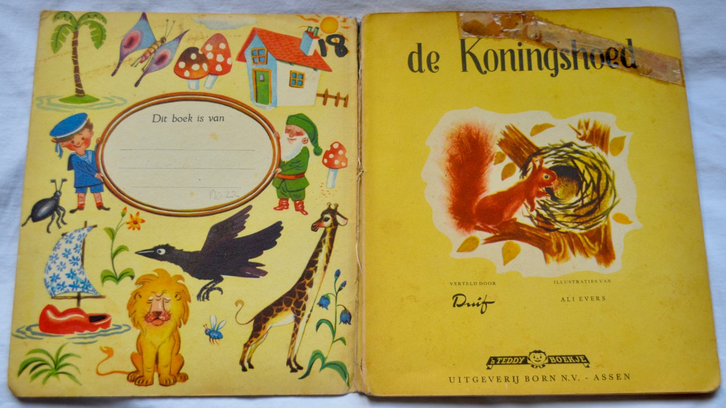 verteld door Duif / illustraties van Ali Evers - De Koningshoed, verteld door Duif/Illustraties van Ali Evers