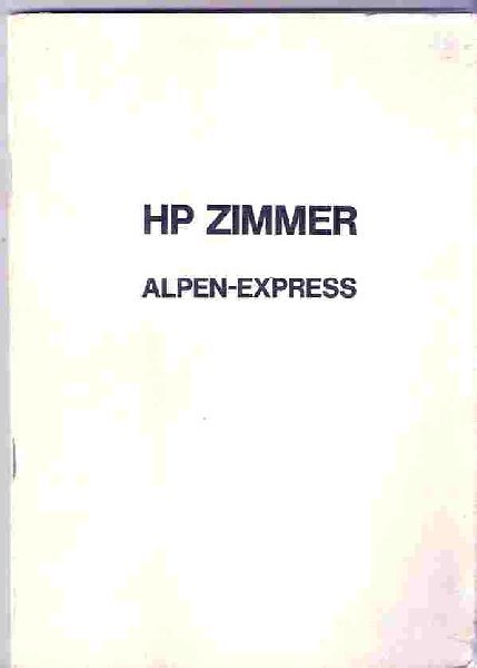 HP Zimmer. - Alpen-Express.