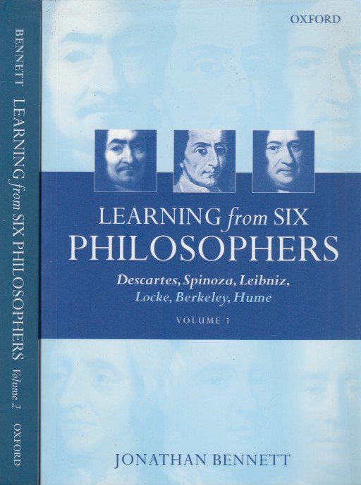 Bennett, Jonathan - Learning from Six Philosophers. Complete in two volumes.