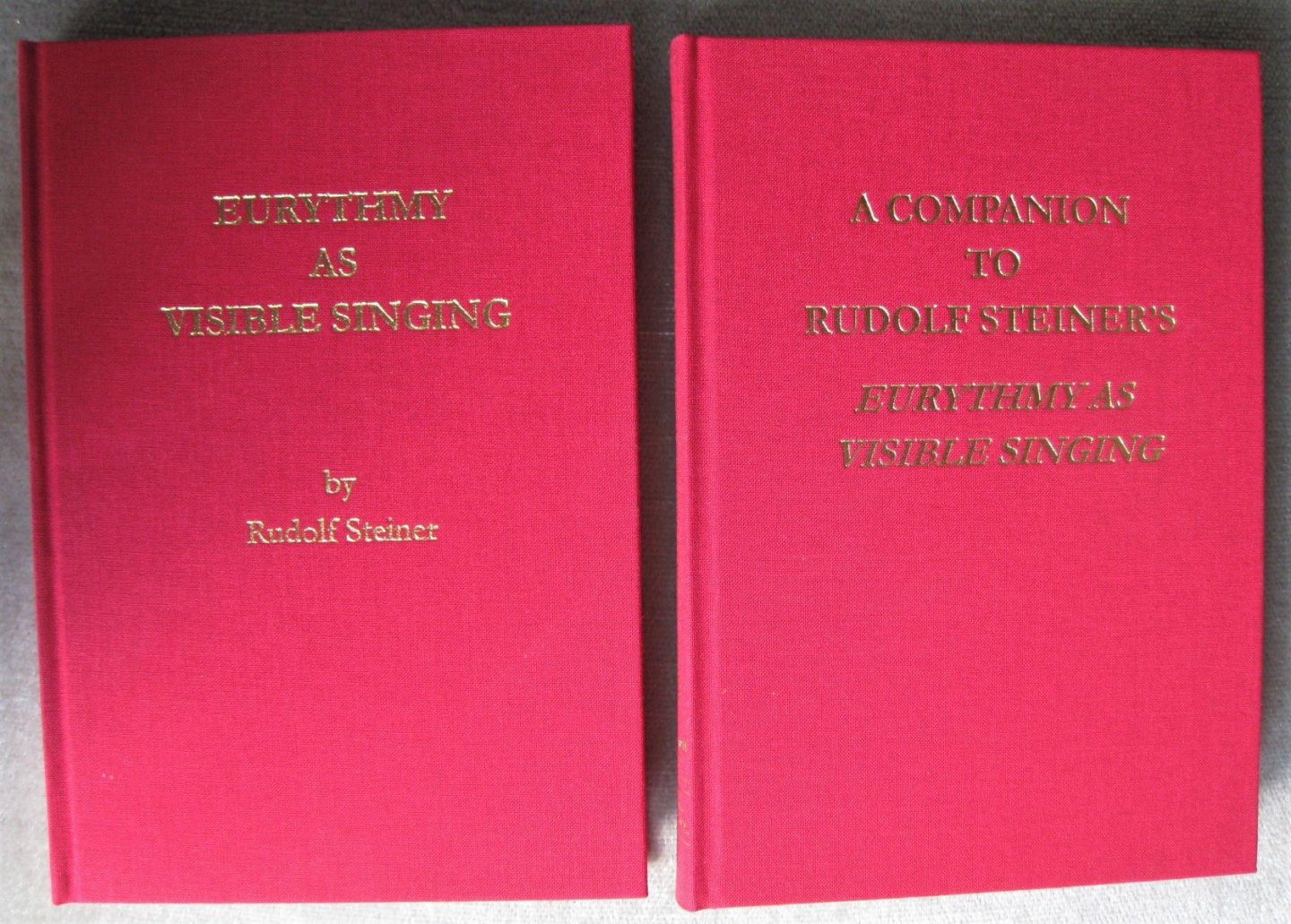 Steiner, Rudolf  -  Stott, Alan - Eurythmy as visible singing and a companion to Rudolf Steiner's Eurythmy as visible singing