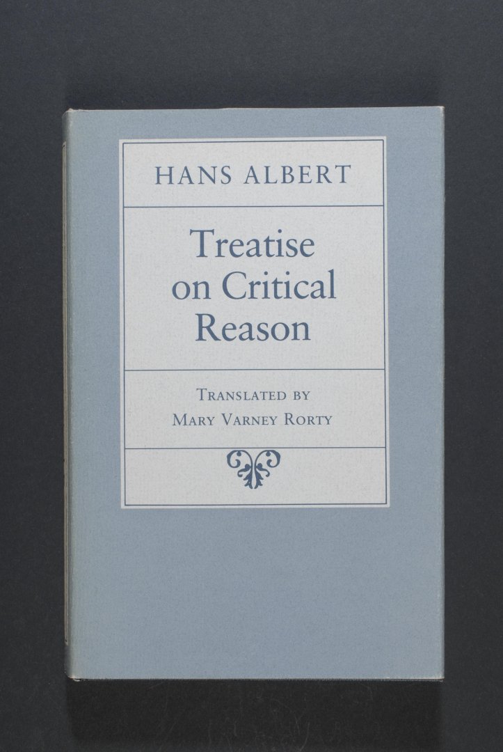 Hans ALBERT - Treatise on Critical Reason.