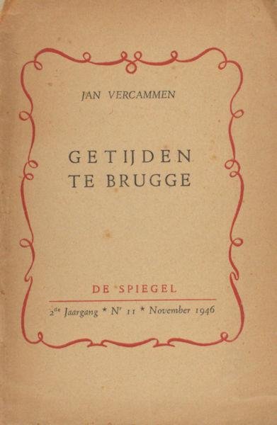 Vercammen, Jan. - Getijden te Brugge.