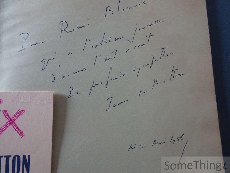 N/A. - Jean de Botton. Retrospective. Paintings - frescoes - murals - drawings - tapestries - stage settings - ballets - book illustrations. [With handwritten dedication.]