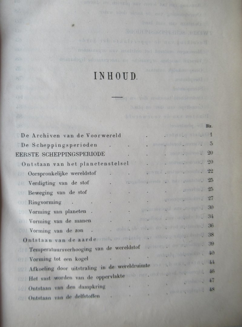 Zimmermann, W.F.A., - De wonderen der voorwereld. Een populaire voorstelling van de geschiedenis der schepping.en den oorspronkelijken toestand der aarde.