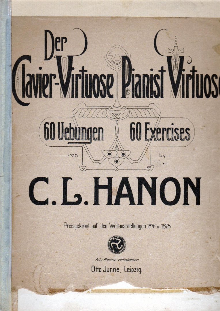 Hanon, Charles-louis  Sheet music - Der Clavier-Virtuose / Pianist Virtuoso 60 exercises