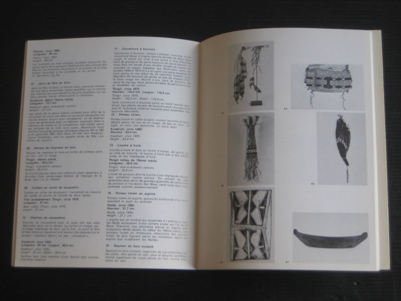 Catalogus - Art Primitif Indien d'Amerique du Nord, Vente