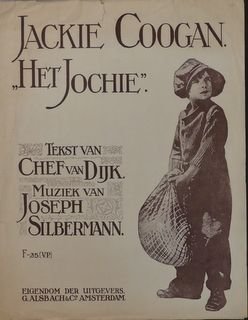 Silberman, Joseph: - Jackie Coogan "Het Jochie". Tekst van Chef van Dijk