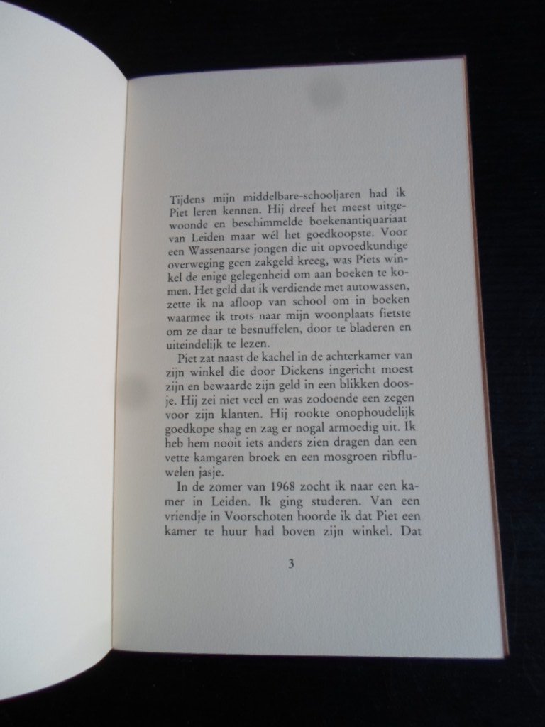 Büch, Boudewijn - Eerstejaars