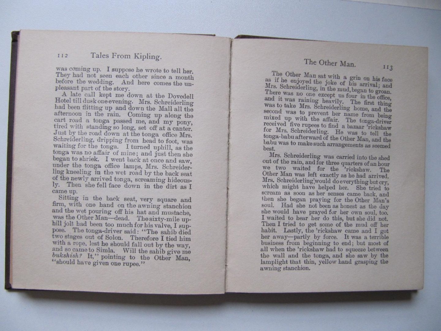  - Tales From Kipling - containing many of the plain tales from the hills