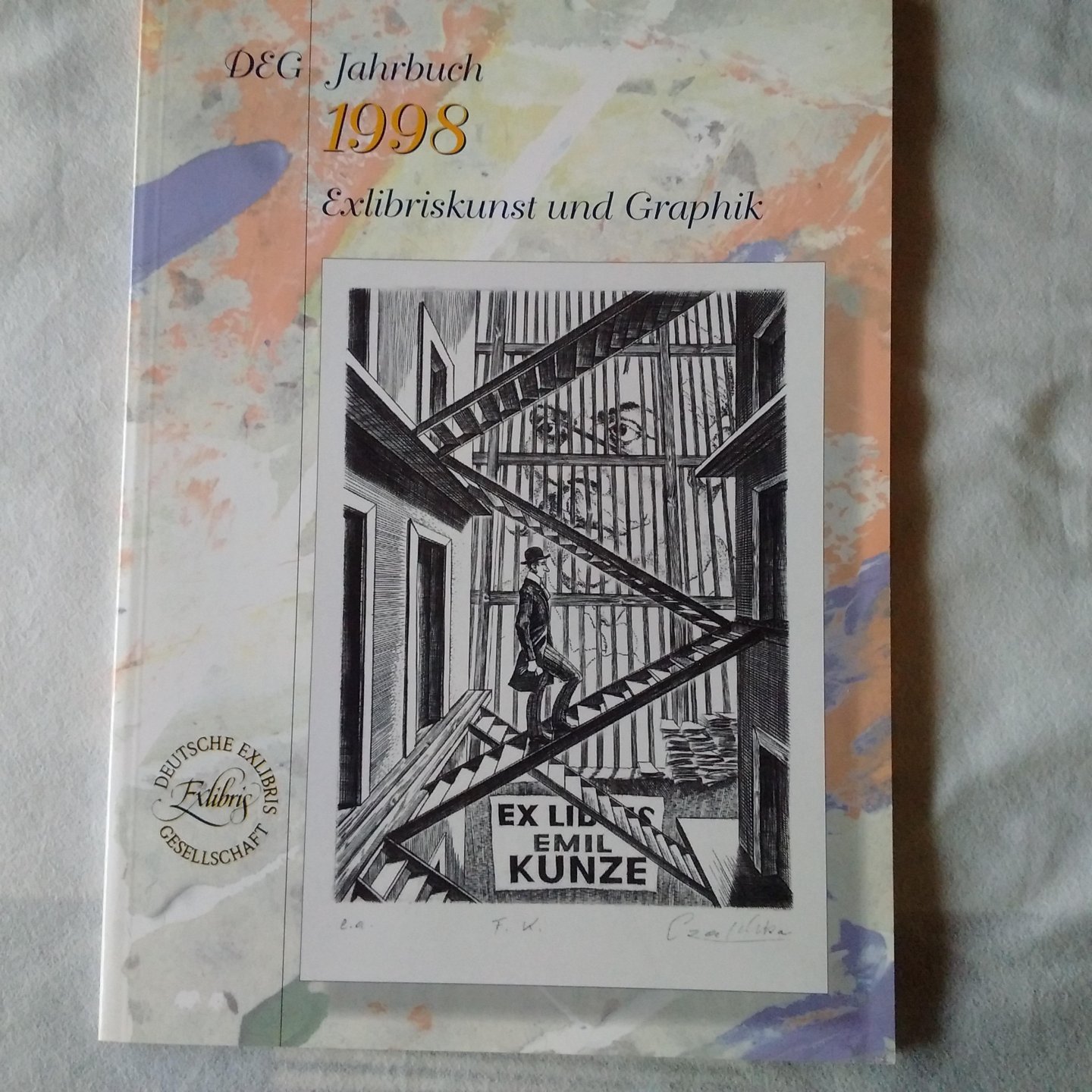 diverse auteurs - DEG Jahrbuch 1998 Exlibriskunst und Graphik