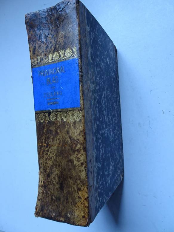 No author. - Provinciaal blad van Zeeland over het jaar 1829.