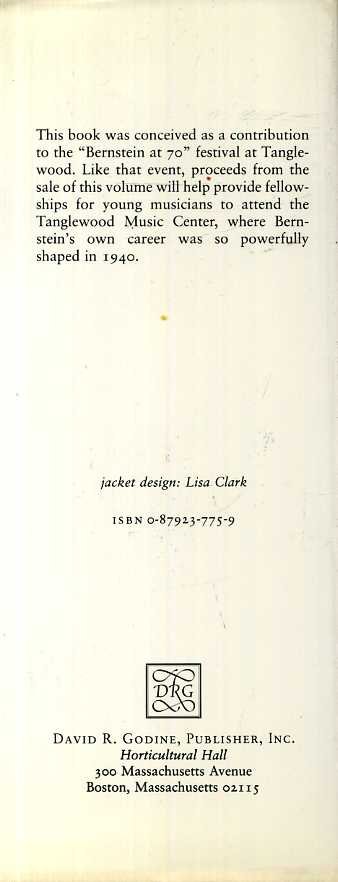 Ledbetter, Steven - Sennets & Tuckets. A Bernstein Celebration.