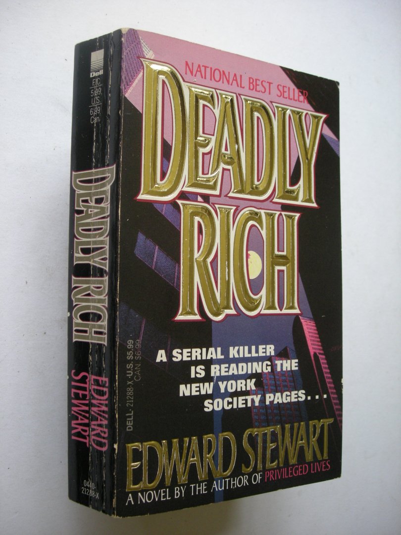 Stewart, Edward - Deadly Rich (Lieutenant Vince Cardozo of NYPD)