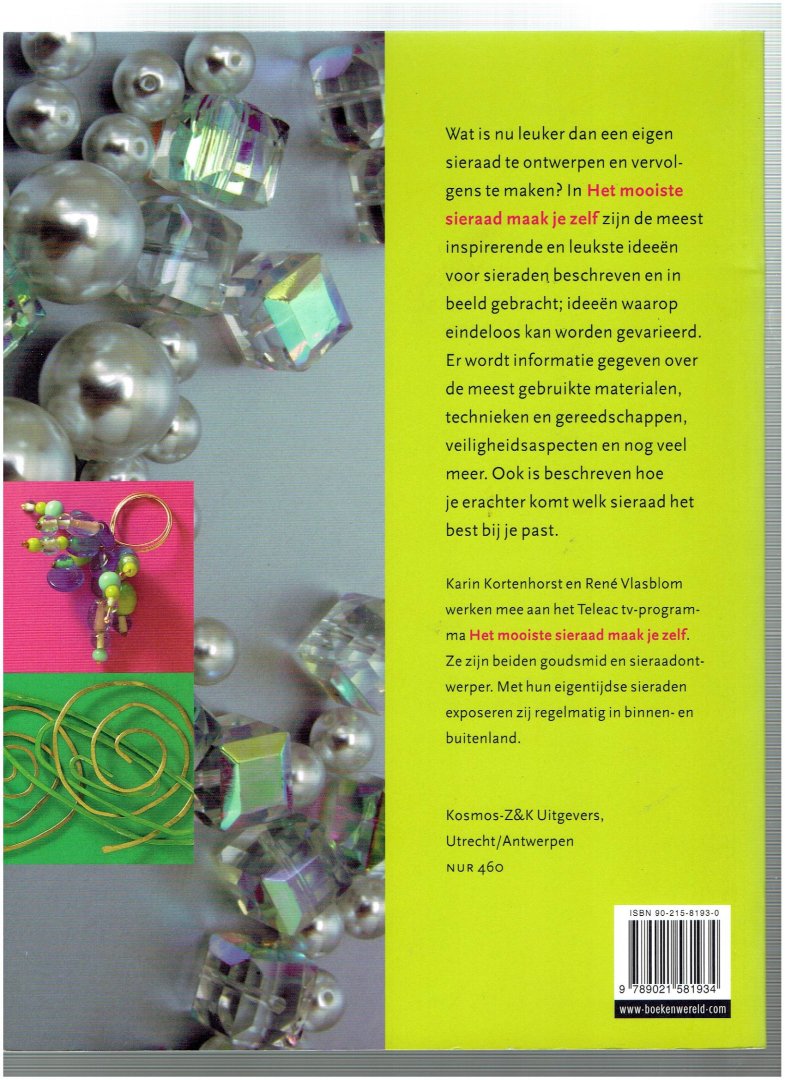 kortenhorst, karin & vlasblom, rene - Het mooiste sieraad maak je zelf