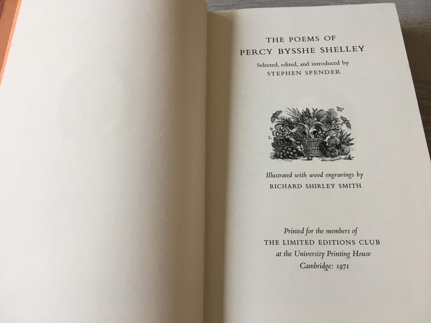 Stephen Spender, Richard Shirley Smith - The Poems of Percy Byssche Shelly