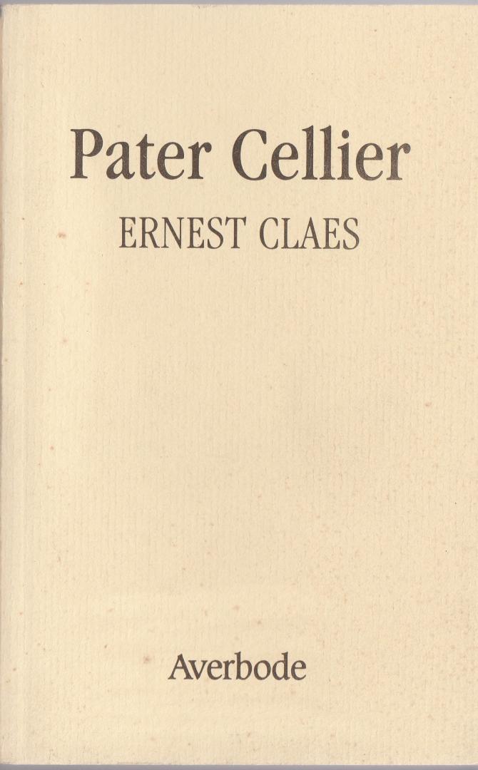 Claes, Ernest - Pater Cellier