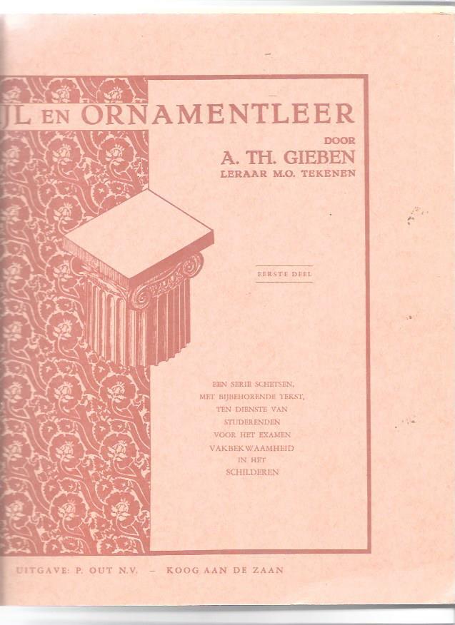 A Th Gieben - Stijl en ornamentleer
