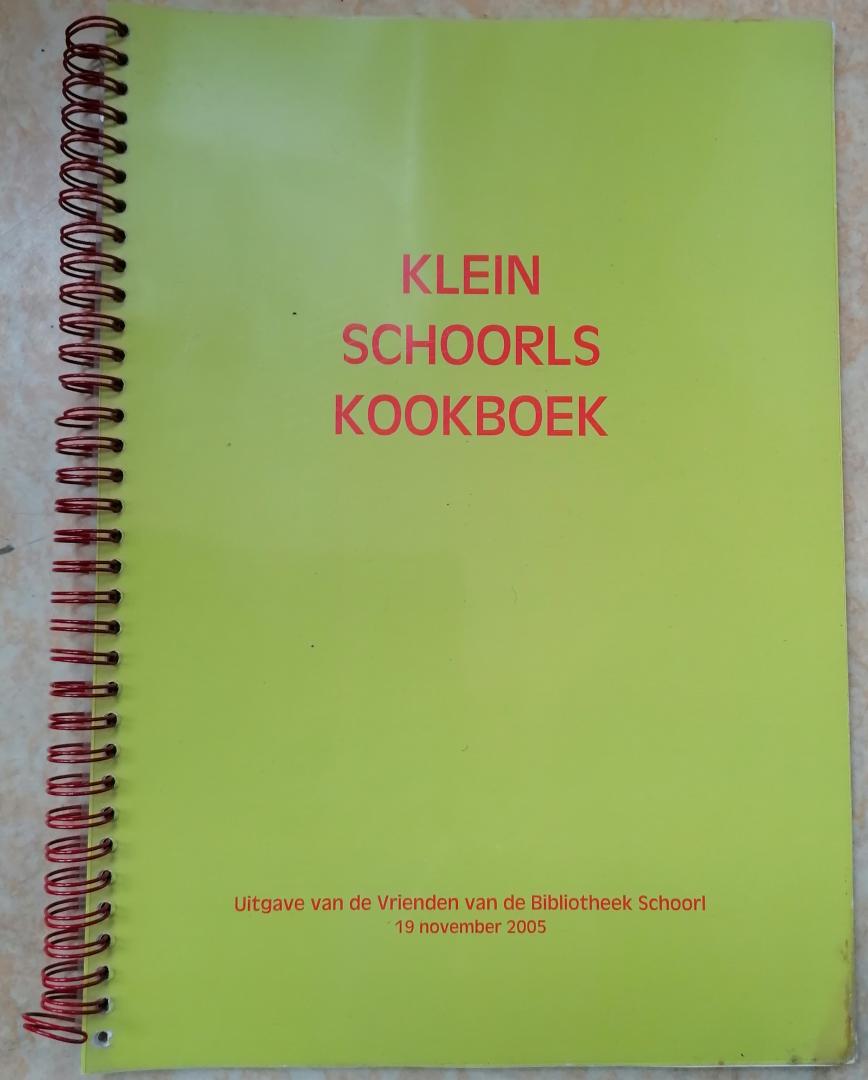 Wilbers, Guus & Hanneke Butter (redactie) - Klein Schoorls kookboek