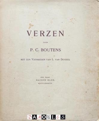P.C. Boutens - Verzen. Met een voorreden van L. Van Deyssel